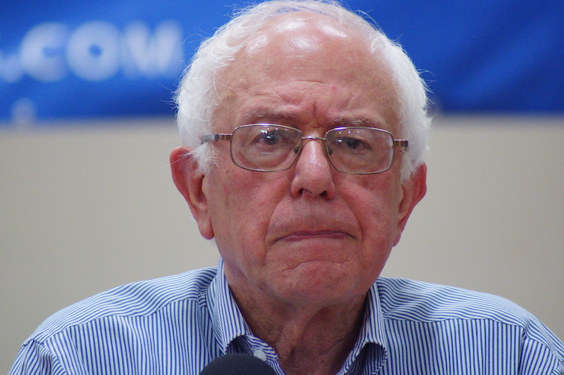 Bernie Sanders. By Marc Nozell from Merrimack, New Hampshire. CC BY 2.0, via Wikimedia Commons