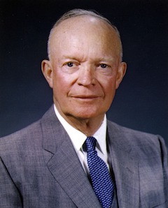 U.S. President Eisenhower