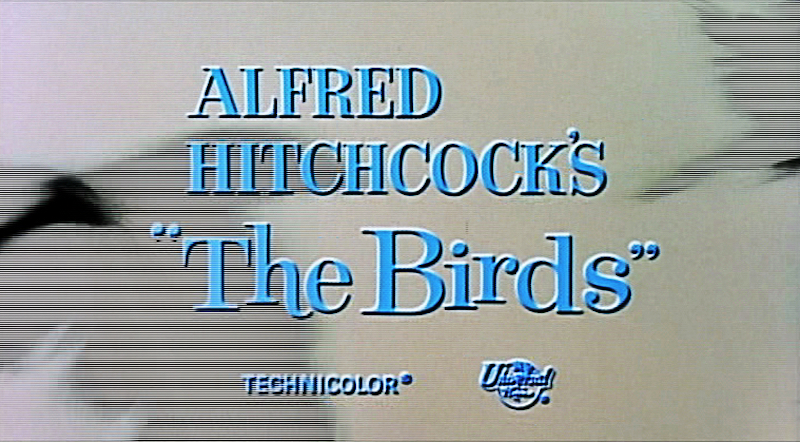 "The Birds" trailer screenshot. Public domain, via Wikimedia Commons.