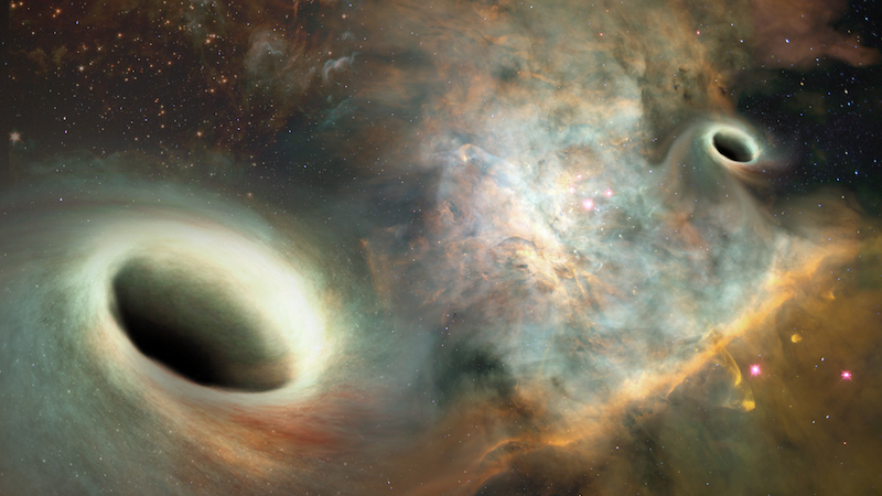 For the first time ever, astronomers at The University of New Mexico say they've been able to observe and measure the orbital motion between two supermassive black holes hundreds of millions of light years from Earth -- a discovery more than a decade in the making.