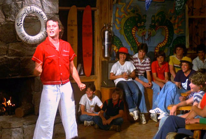 Camp counselor Tripper Harrison, played by Bill Murray, in the 1979 movie Meatballs