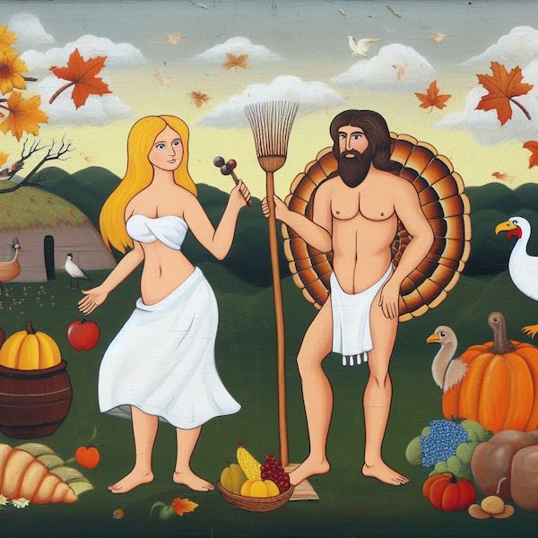 Adam and Eve Thanksgiving