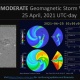 Moderate Geomagnetic Storm Watch For Sunday 25 April 2021 | National Oceanic and Atmospheric Administration