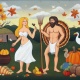 AI HUMOR: Adam & Eve Thanksgiving