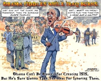 TOON: Obama Fiddles | Gregory Crawford