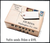 TOON: Putin Sends Biden A Gift | Monica Farrington