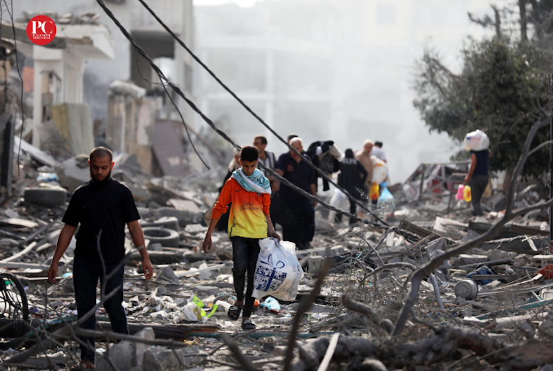 Indiscriminate Israeli bombings on Gaza continue. (Photo: Mahmoud Ajjour, The Palestine Chronicle)