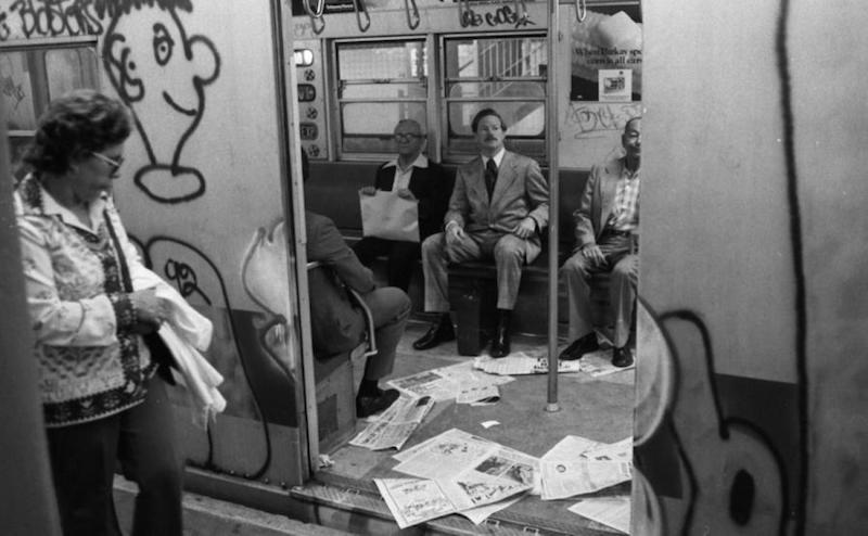 NYC Subway 1970s (Photo: Anthony Casale/New York Daily News)
