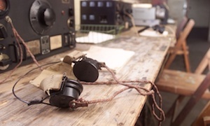Listening devices used at Bletchley Park during the second world war. Photograph: Martin Argles