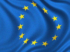 European Union flag. Credit: Yanni Koutsomitis (Flickr)