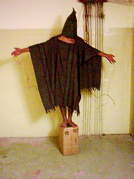 AbuGhraibAbuse standing on box