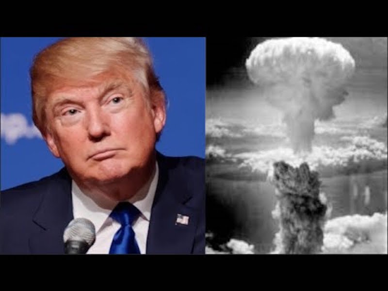 Donald Trump/Nuclear explosion