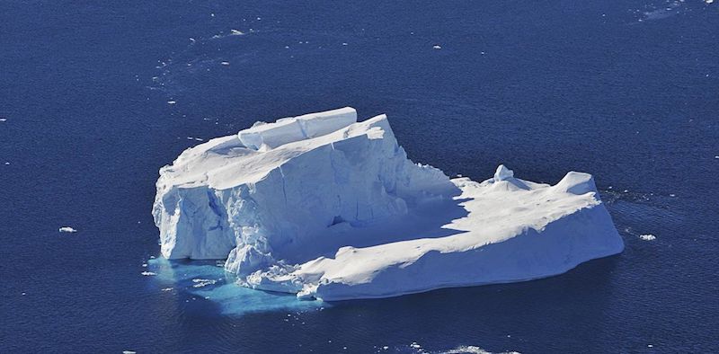 Melting Antarctic ice can trigger effects on the other side of the globe. Credit: NASA/Jane Peterson