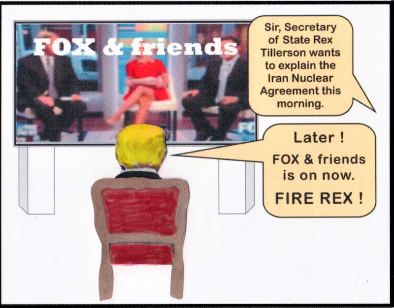 TOON: Priorities. Political commentary by Monica Farrington -- Panel #1
