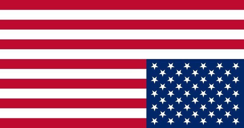 'The flag should never be displayed with the union down, except as a signal of dire distress in instances of extreme danger to life or property." THE FLAG CODE, Title 36, U.S.C., Chapter 10, As amended by P.L. 344, 94th Congress, Approved July 7, 1976