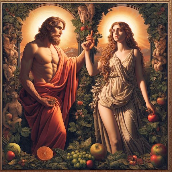 Adam and Eve Christmas eve
