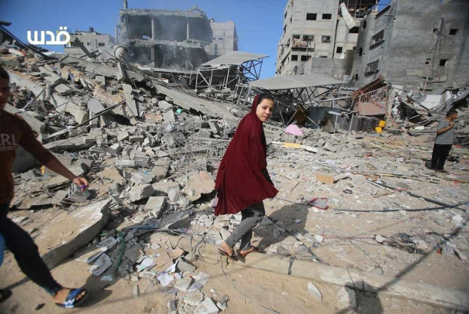 Gaza reels under new massacres carried out by the Israeli army. (Photo: via QNN)