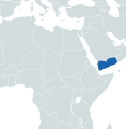 Yemen map