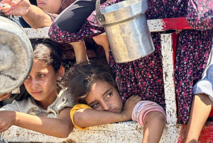   Israel has continued to use starvation of civilians as a weapon of war against Palestinians in Gaza.(Photo: via QNN)