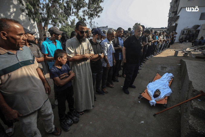   Israel committed horrific massacres in Gaza. (Photo: social media, via QNN)