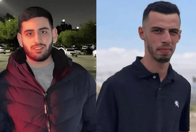 Muhammad Shalabi and US citizen Saif Eddin Muslat were lynched by Jewish settlers near Ramallah. (Photo: via social media)