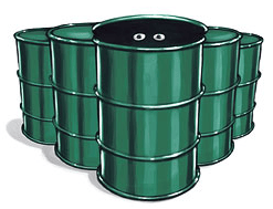 oil barrels