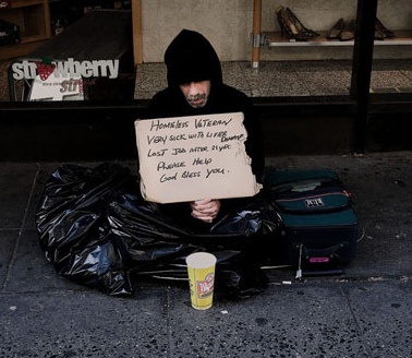 Homeless Veteran