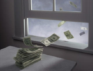 Money out the window